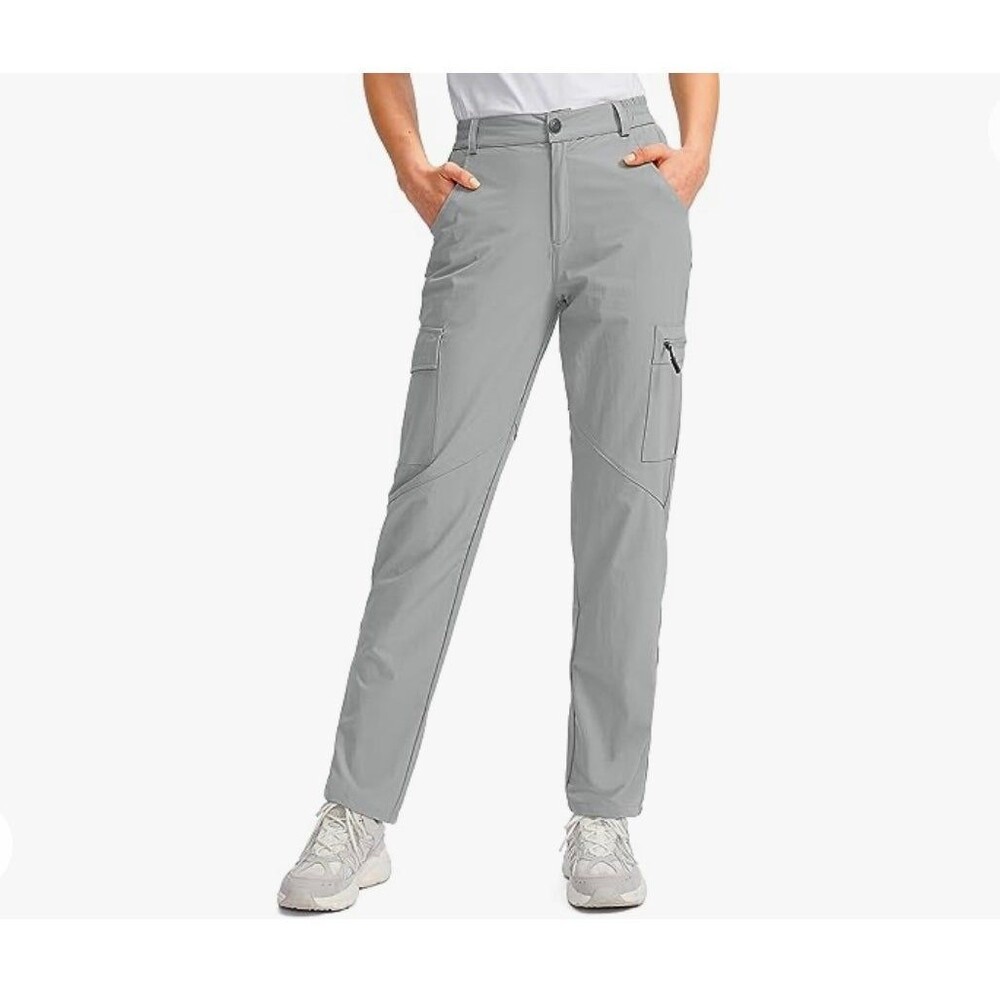Viodia Women's Cargo Pants Quick Dry UPF50+ Waterproof Pants Size XXL New